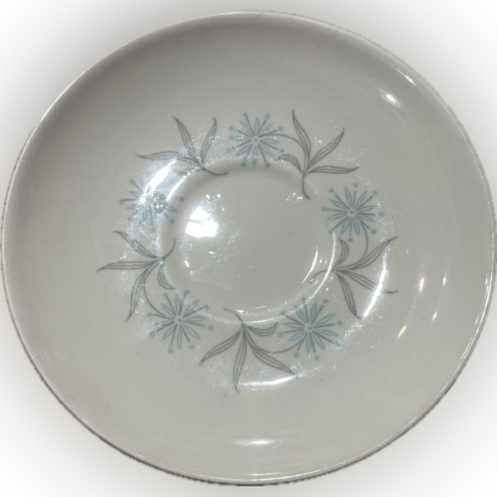 Homer Laughlin Vintage 1960's Dura-Print Saucer Plate 6.25"